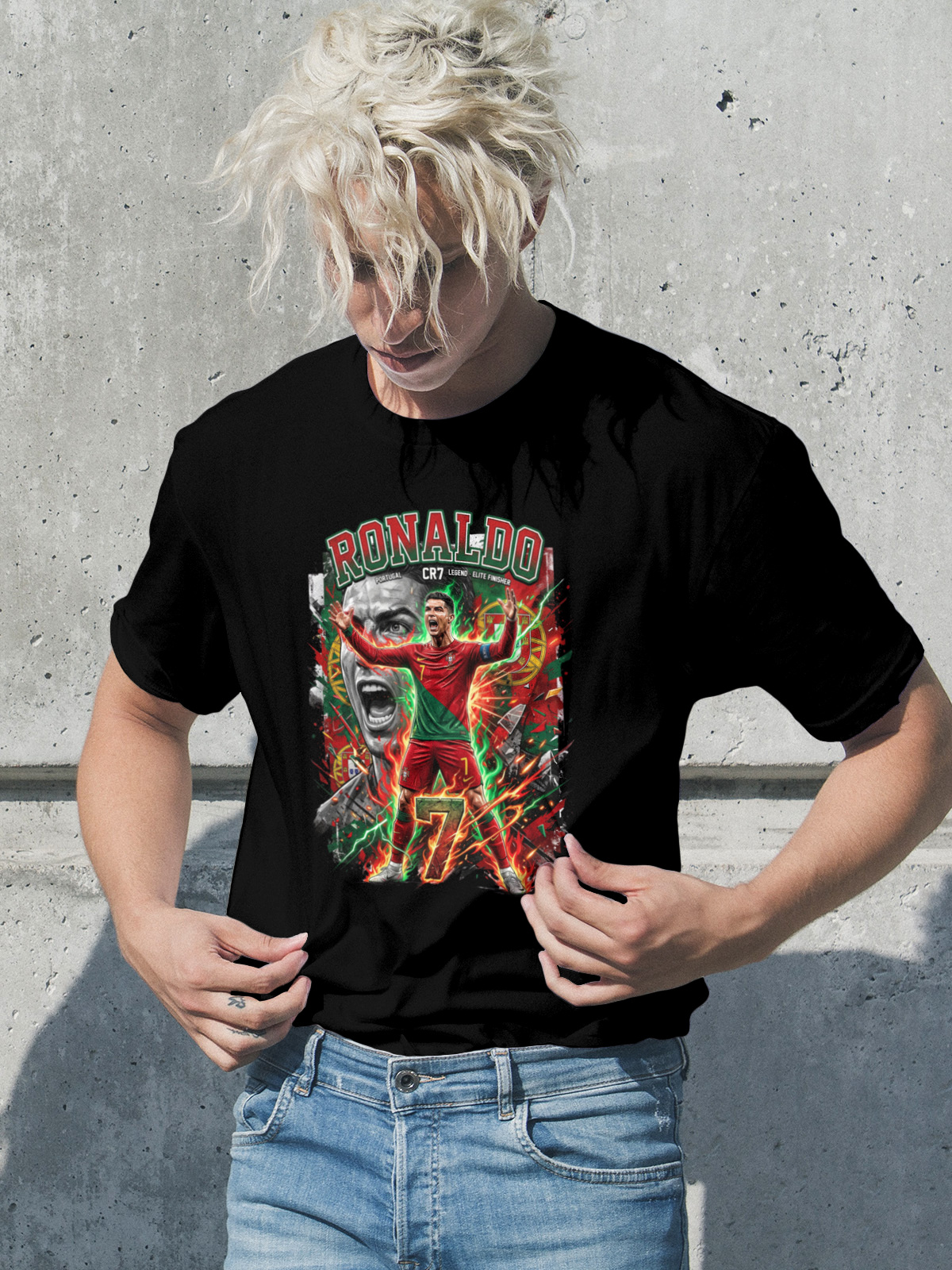 soul tribes unisex ronaldo portugal fifa 2026 classic crew t shirt soul tribes unisex ronaldo portugal fifa 2026 classic crew t shirt