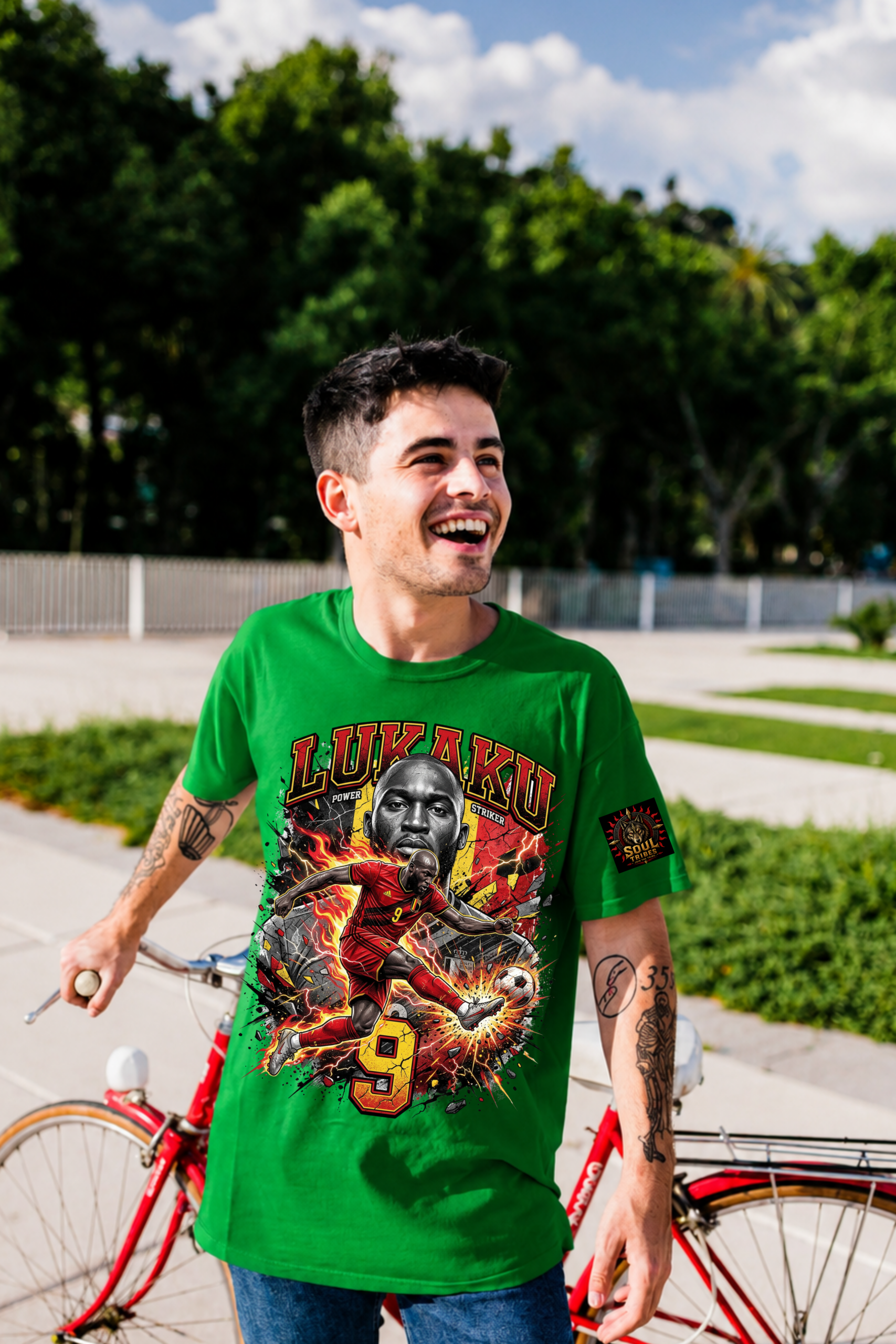 soul tribes unisex lukaku belgium fifa 2026 oversized t shirt soul tribes unisex lukaku belgium fifa 2026 oversized t shirt