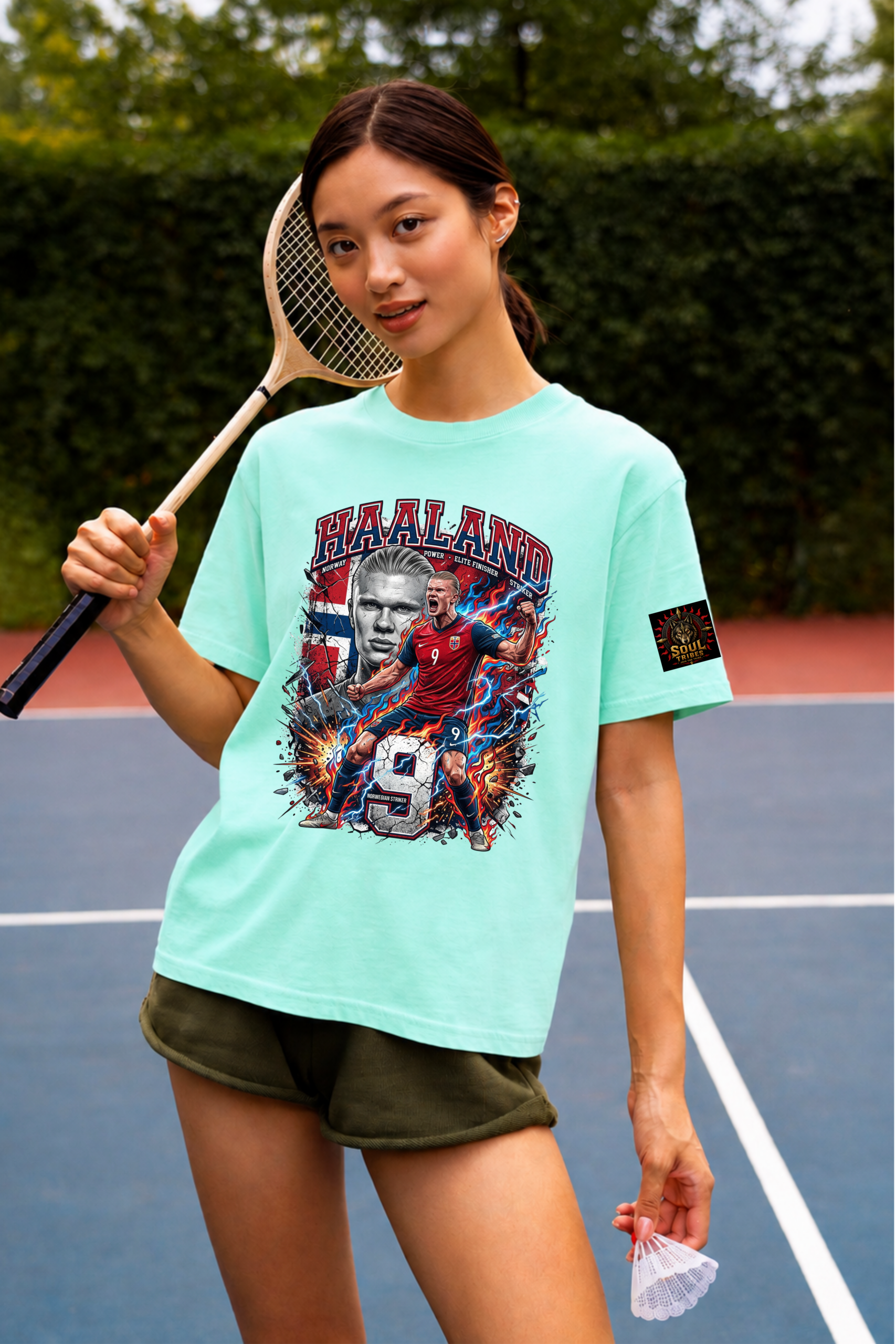 soul tribes unisex haaland norway fifa 2026 oversized t shirt soul tribes unisex haaland norway fifa 2026 oversized t shirt