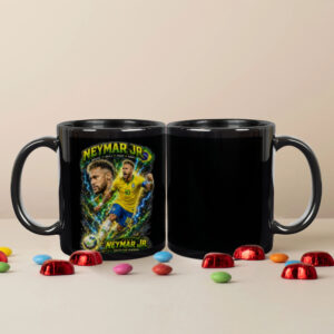 soul tribes neymar jr coffee mug – black