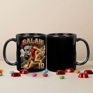 soul tribes mohamed salah coffee mug – black