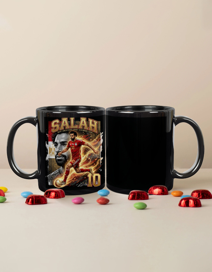 soul tribes mohamed salah coffee mug – black soul tribes mohamed salah coffee mug – black
