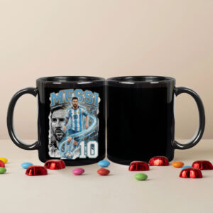 soul tribes messi coffee mug – black