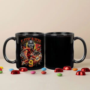black coffee mug
