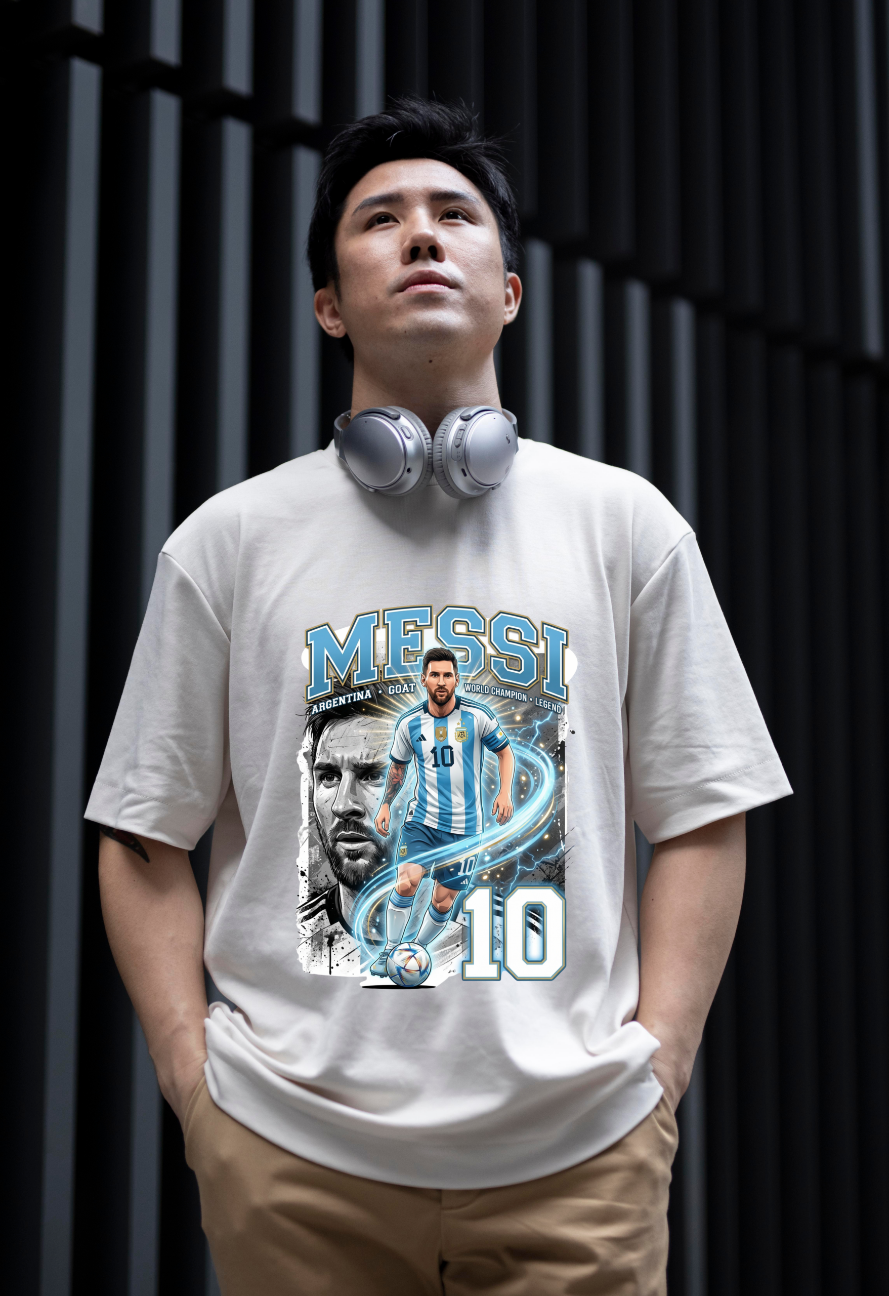 soul tribes unisex messi argentina fifa 2026 oversized t shirt soul tribes unisex messi argentina fifa 2026 oversized t shirt