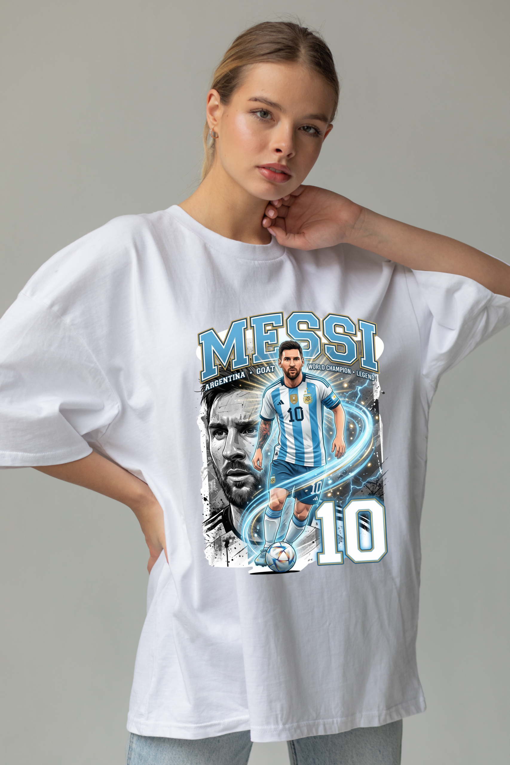 soul tribes unisex messi argentina fifa 2026 oversized t shirt soul tribes unisex messi argentina fifa 2026 oversized t shirt