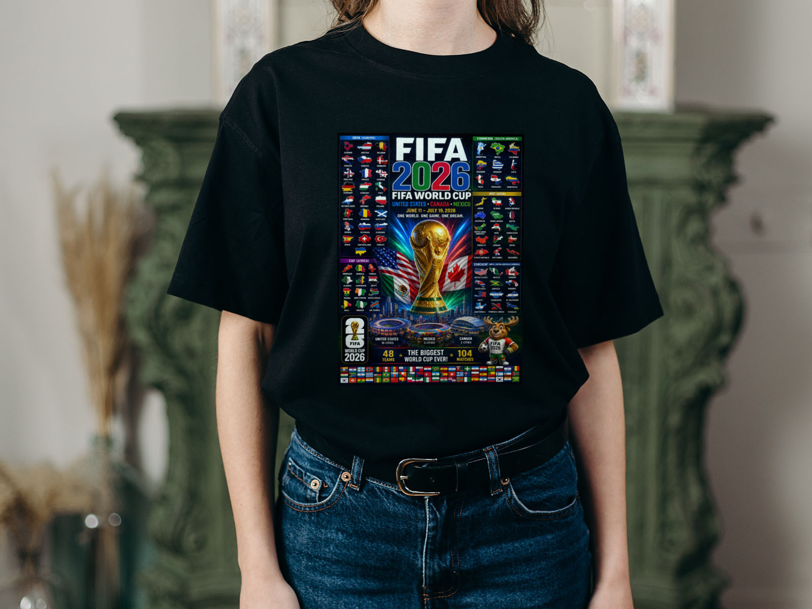 soul tribes unisex fifa 2026 classic crew t shirt soul tribes unisex fifa 2026 classic crew t shirt