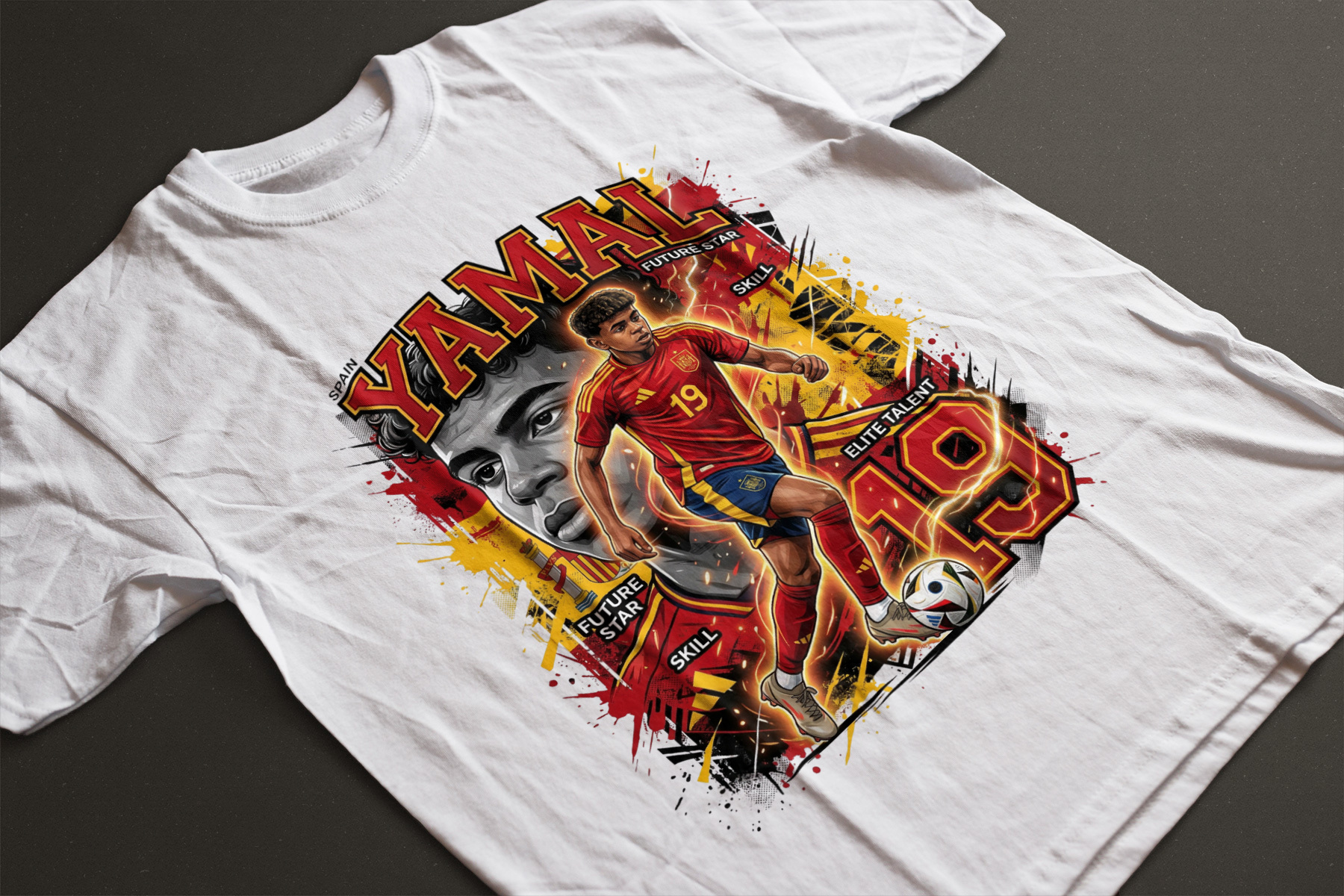 soul tribes unisex yamal spain fifa 2026 classic crew t shirt soul tribes unisex yamal spain fifa 2026 classic crew t shirt