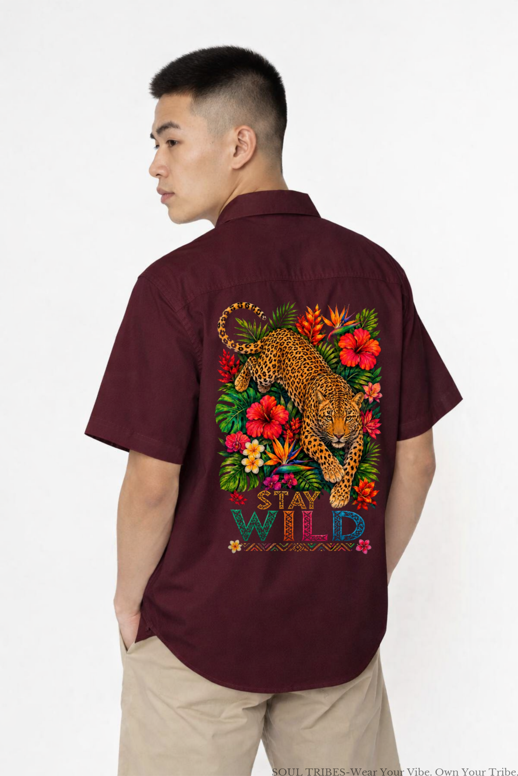 soul tribes unisex stay wild oversized shirt soul tribes unisex stay wild oversized shirt