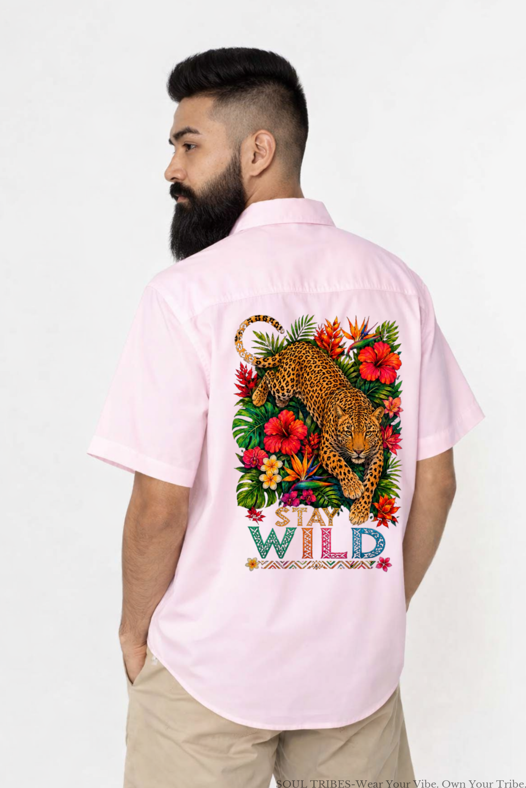 soul tribes unisex stay wild oversized shirt soul tribes unisex stay wild oversized shirt