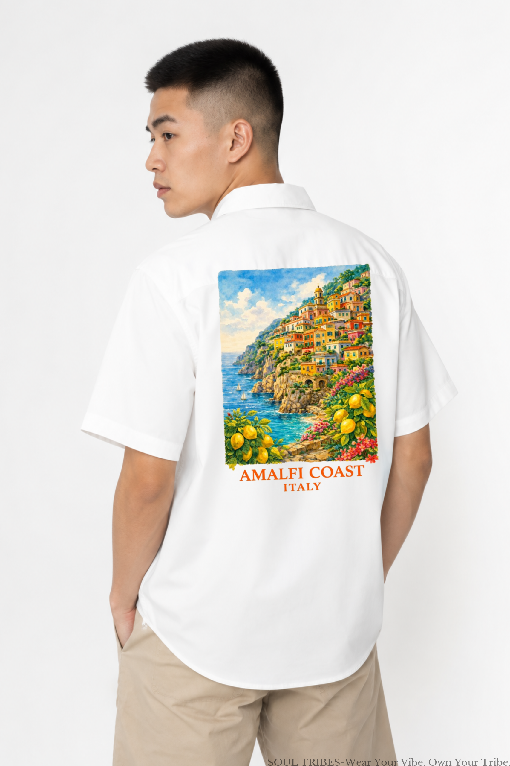 soul tribes unisex amalfi coast oversized shirt soul tribes unisex amalfi coast oversized shirt