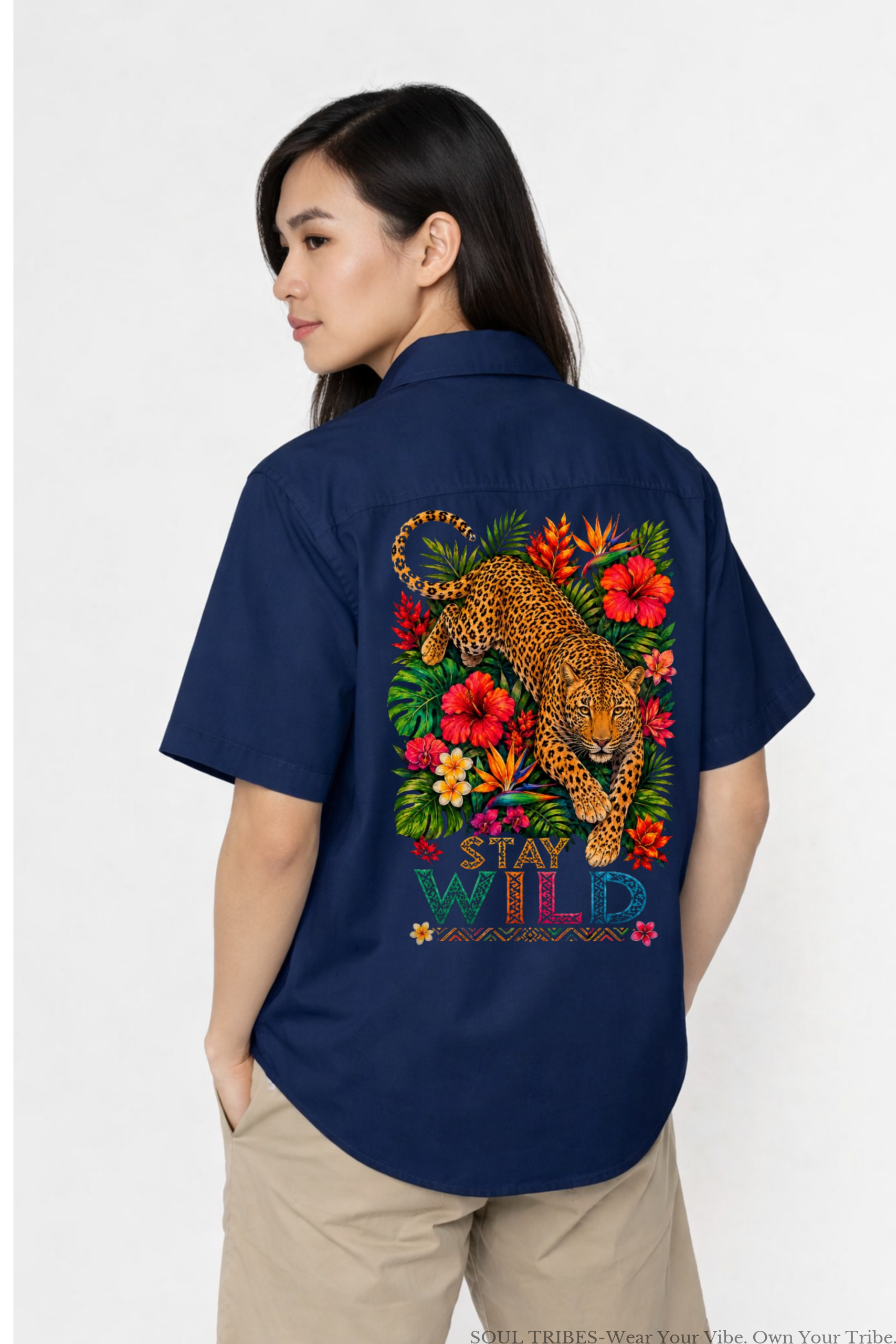 soul tribes unisex stay wild oversized shirt soul tribes unisex stay wild oversized shirt