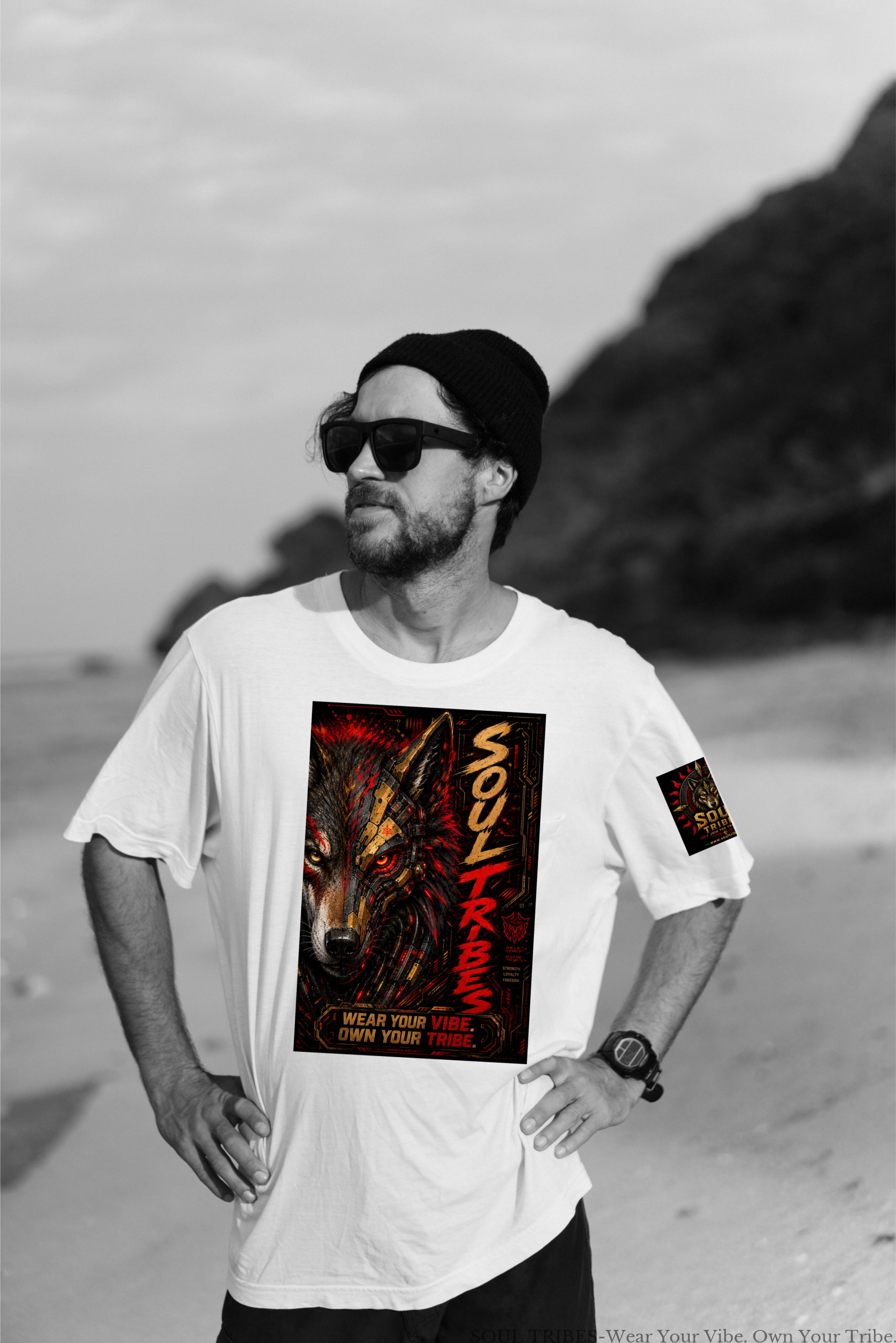 soul tribes mech wolf oversized t shirt soul tribes mech wolf oversized t shirt
