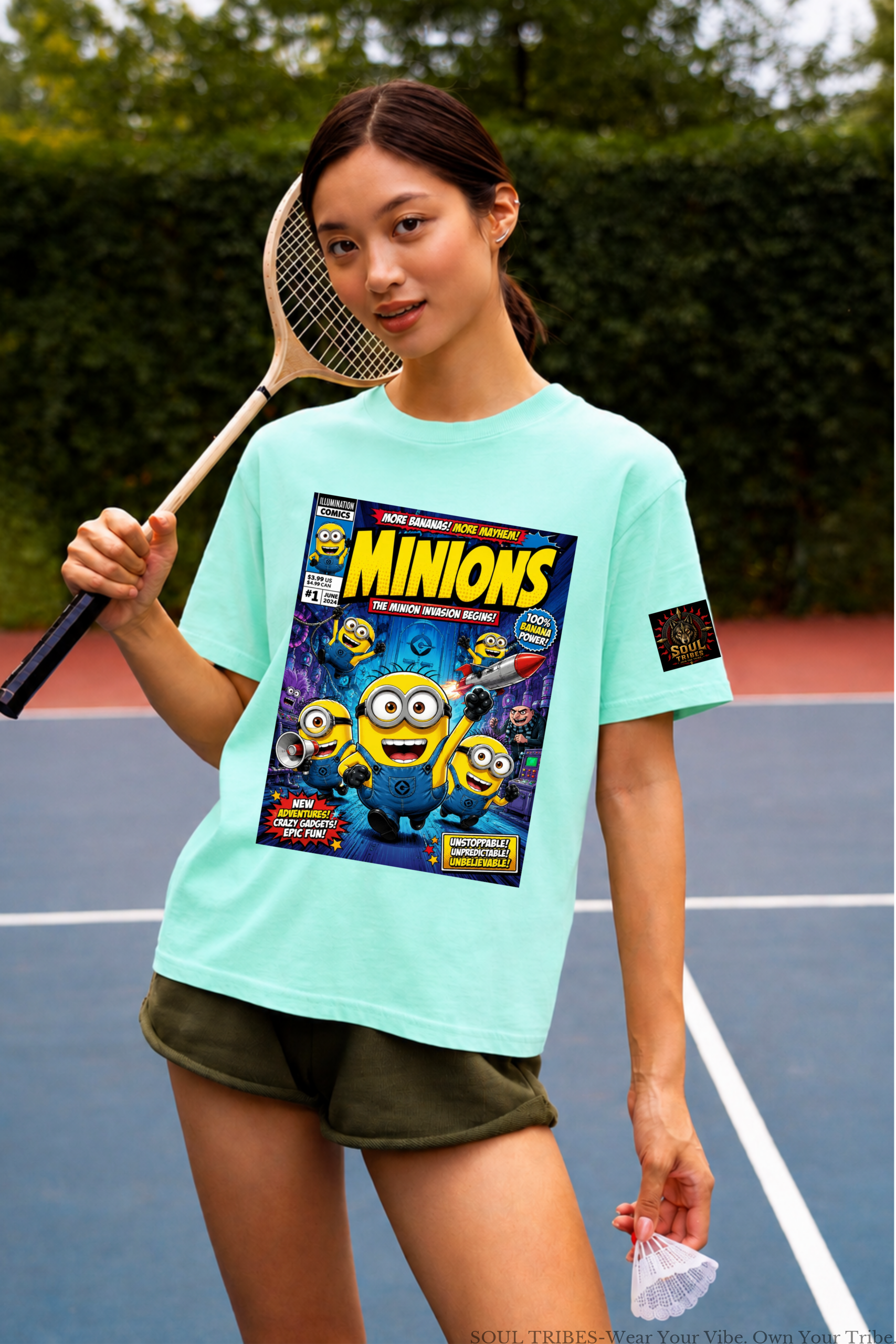 soul tribes unisex minions oversized graphic t shirt soul tribes unisex minions oversized graphic t shirt