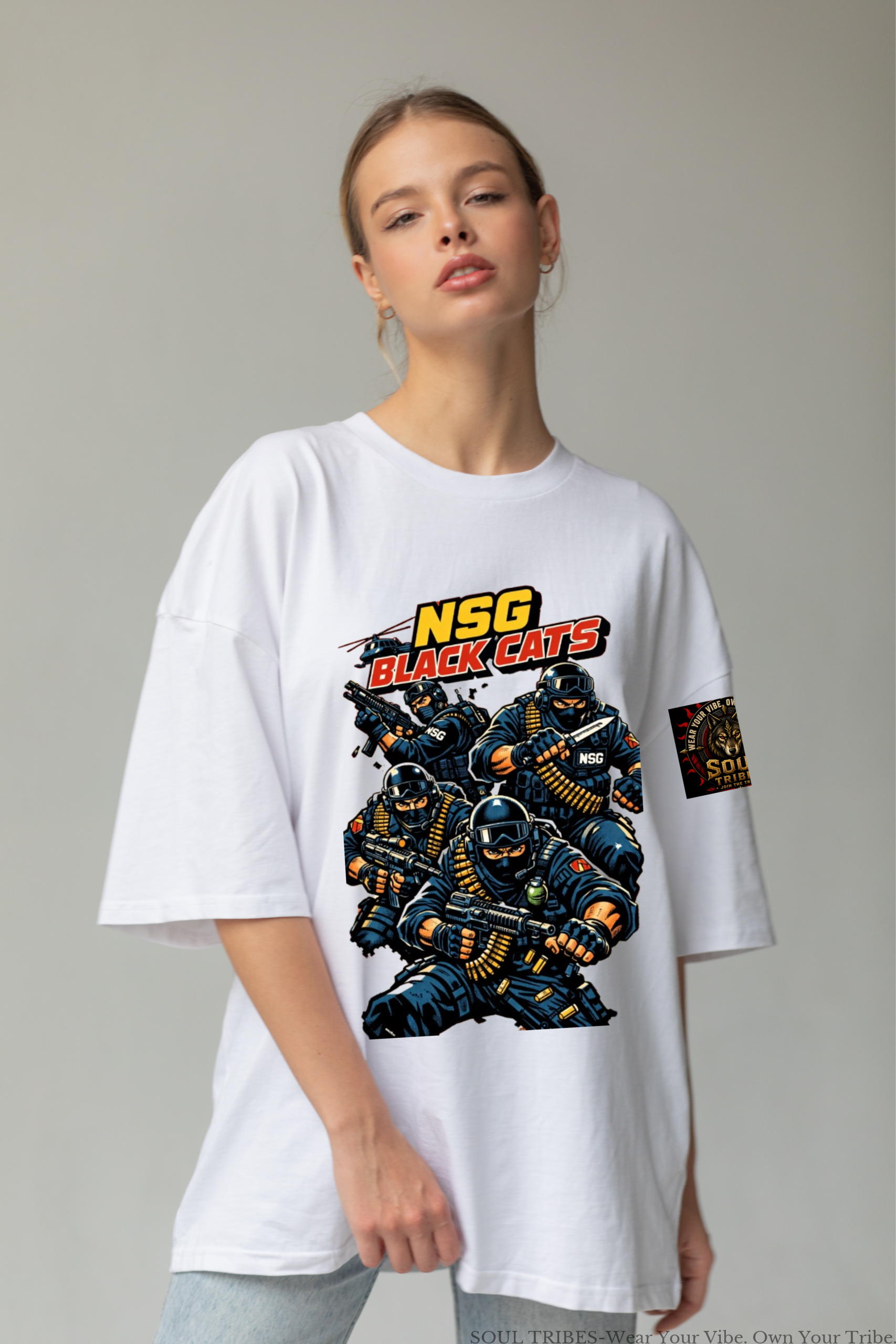 soul tribes nsg black cats unisex oversized t shirt soul tribes nsg black cats unisex oversized t shirt