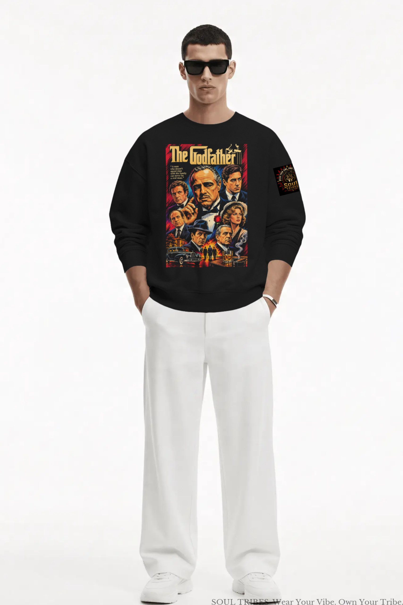 soul tribes unisex the godfather sweatshirt soul tribes unisex the godfather sweatshirt