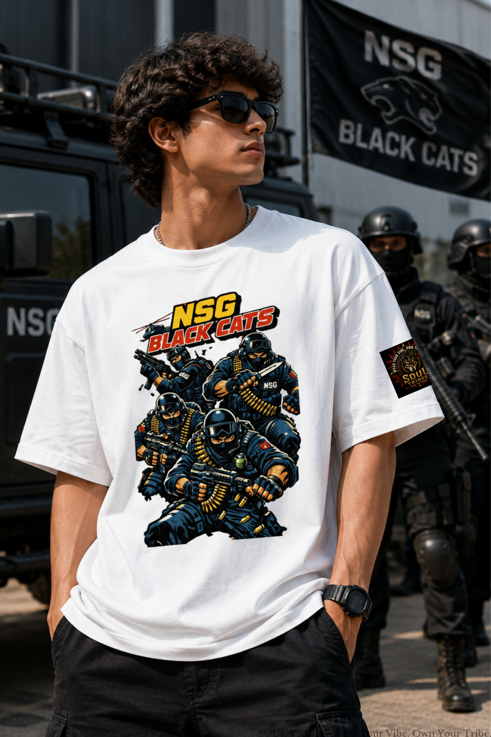 soul tribes nsg black cats unisex oversized t shirt soul tribes nsg black cats unisex oversized t shirt