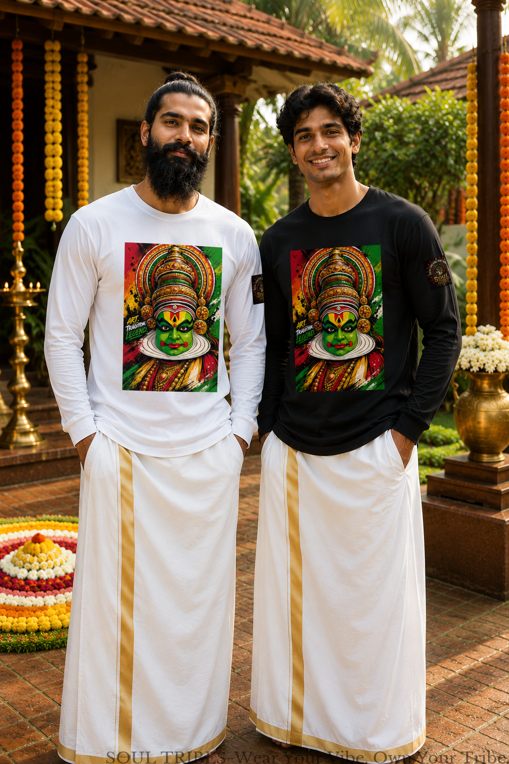 soul tribes men’s kathakali face full sleeve t shirt soul tribes men’s kathakali face full sleeve t shirt