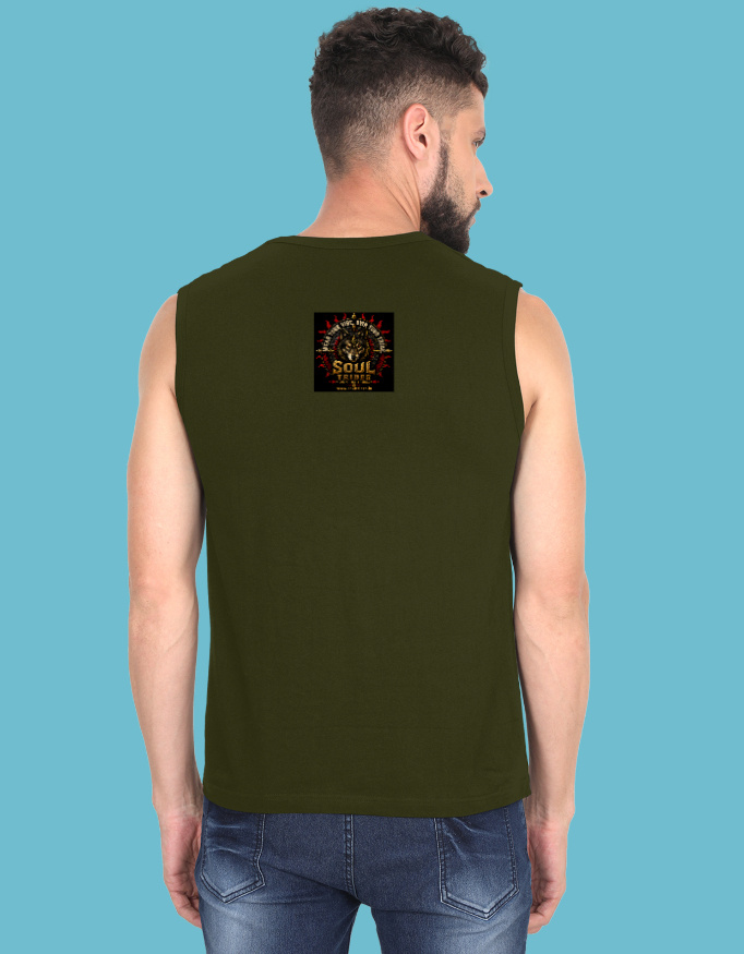 soul tribes mens find your strong sleeveless t shirt soul tribes mens find your strong sleeveless t shirt